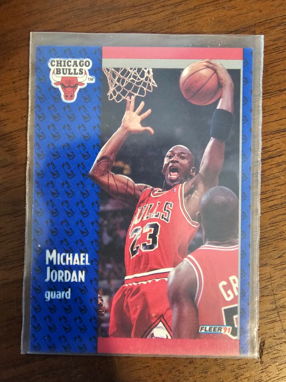 Michael Jordan 1991-1992 Fleer #29 - Chicago Bulls - NBA